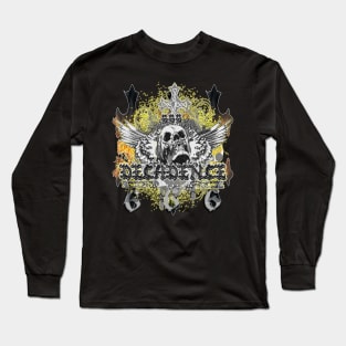 Skull Decadence Long Sleeve T-Shirt